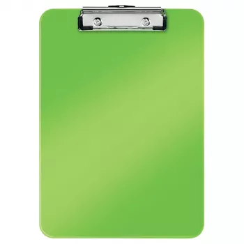 LEITZ WOW A4 kirjutusalus polüstüreenist metallikroheline metallklambriga, mahutab 80 lehte 3971-00-54