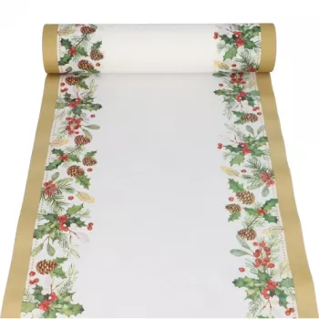 PAPSTAR Lauajooksja Puuvõõrik ja Käbid 37231 Mitmevärviline 40 cm x 24 m