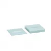 Zeller 26232 klaasist klaasialuste komplekt, 4 tk, läbipaistev