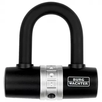 BURG WÄCHTER U-lukk jalgrattalukk 1480 HB, must, 14 mm võru, 43 mm laius, 55 mm kõrgus 1471