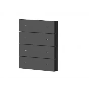 Theben 4-kohaline klahvkatte, must plastik, iONprime PB 4R PBK jaoks (9080076)