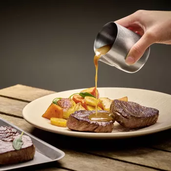 APS FLOW roostevabast terasest valaja, 150 ml, hõbedane 10305