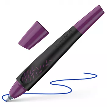 Schneider Breeze Rollerball Pen Black-Berry Blue Ink 0,6 mm 188808
