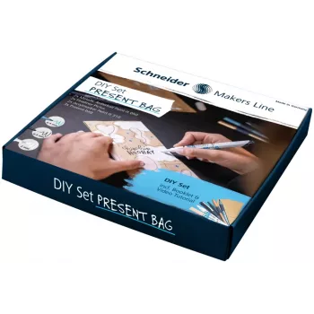 Schneider DIY kingikotikomplekt, looduslik kraftpaber, 10 kotti koos siltide, kleebiste ja paeltega, 80 x 180 x 220 mm ML85060903