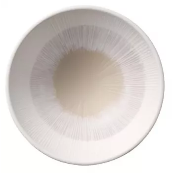 APS BLUSH ümmargune serveerimiskauss, 190 mm, beež melamiin, virnastatav, nõudepesumasinas pestav, kuumakindel (1 tk) 85509