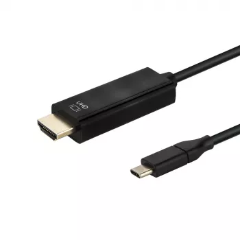 E+P CC368 USB-C - HDMI kaabel 1,5m 4K@60Hz must 866900