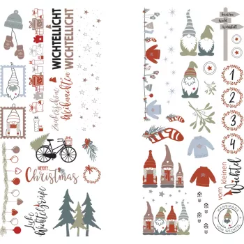 Rayher Dekoartikel ülekandekile Nordic Winter mitmevärviline 2 lehte (31663000)