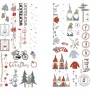 Rayher Dekoartikel ülekandekile Nordic Winter mitmevärviline 2 lehte (31663000)