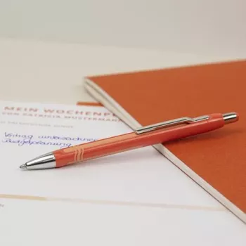 Schneider Epsilon pastapliiats oranž sinise tindiga 138606
