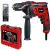 Einhell TC-ID 720/1 E Kit lööktrell 720 W koos 5-osalise puuriterade komplekti ja kandekohvriga 4259846