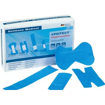 Holthaus Medical YPSITECT sinine tuvastatav plaaster 50 tk 40600