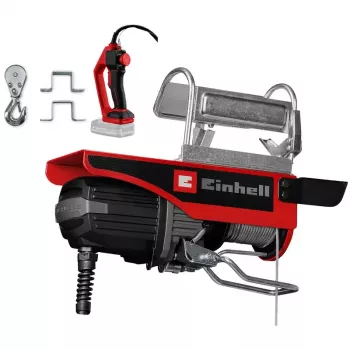 Einhell 2255161 juhtmeta terastrossiga tõstuk 250/500 kg, 18 V Power X-Change, harjadeta mootor, 12 m tross