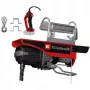 Einhell 2255161 juhtmeta terastrossiga tõstuk 250/500 kg, 18 V Power X-Change, harjadeta mootor, 12 m tross