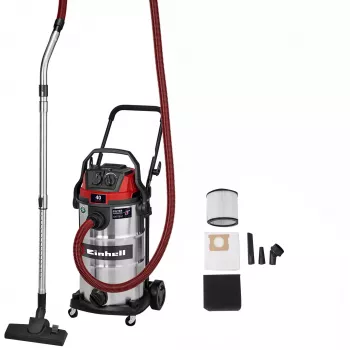 Einhell TE-VC 4090 SACL märg- ja kuivtolmuimeja 40 L roostevaba teras, tolmu klass L 2347445