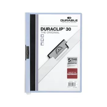 DURABLE Duraclip 2200-06 A4 klambriga kaust polüpropüleenist sinine