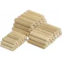 Wolfcraft puitpuksid 8 mm x 40 mm, 150 tk, pöök, soonitud, DIN 68150 2907000