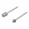 Wolfcraft 5989000 teemantlihvimistappide komplekt, silindriline ja teravkooniline, 2-osaline