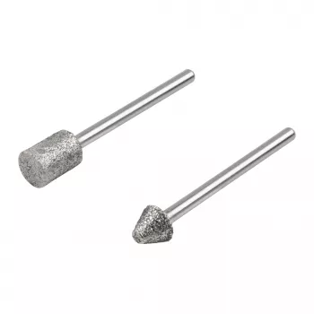Wolfcraft 5989000 teemantlihvimistappide komplekt, silindriline ja teravkooniline, 2-osaline
