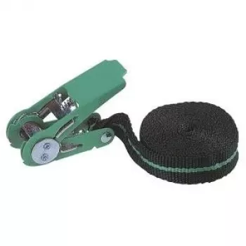 Wolfcraft 3418000 ühes tükis pingutusrihm koos põrkmehhanismiga, 4 m x 25 mm, LC 90 daN