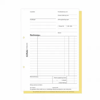 Herlitz arveplokid A5 2-osalised karbonita, 4 pakk 300003799