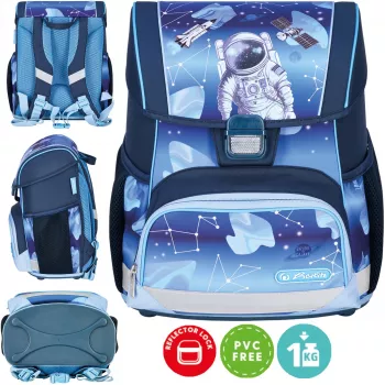 Herlitz Loop koolikott 6-9 aastat Cosmonaut Cosmo Explorer 16L