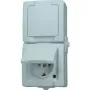 HEINRICH KOPP Paris Schuko pistikupesa 1-kohaline puhtvalge süvispaigaldusega 16A 250V IP20 lapseturvaline 136902009