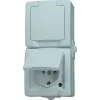 HEINRICH KOPP Paris Schuko pistikupesa 1-kohaline puhtvalge süvispaigaldusega 16A 250V IP20 lapseturvaline 136902009