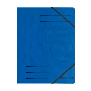 HERLITZ Nurgakummiga kaust A4 sinine, 5-pakk 11387180-000
