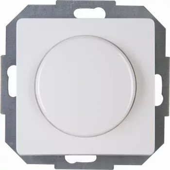 Kopp PARIS 843402085 suru-vahelduslüliti LED-hämardiga, arktiline valge