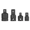 KWB 371600 Padruni adapter 1/4 inch kuuskant 1/2 inch nelikantajamiga, kroomvanaadium