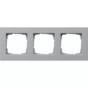 Gira E2 Flat 3-kohaline kattaraam, alumiinium 213255