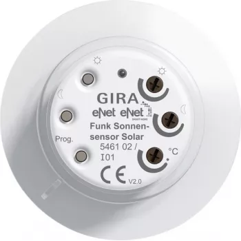 GIRA Juhtmevaba päikesesensor Solar rws 546102