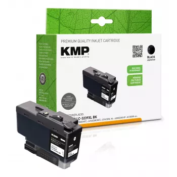 KMP ühilduv must tindikassett Brother LC-3239XLBK jaoks (1543.4001)
