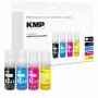 KMP täitevärvikomplekt Canon GI-55BK/C/M/Y jaoks, 4x70 ml komplekt (must, tsüaan, magenta, kollane) 1587,0005