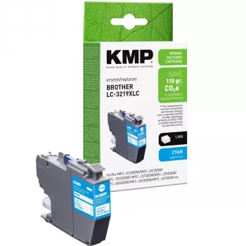 KMP 1538,4003 suure mahutavusega tsüaansinine tindikassett, ühilduv Epson T0712-ga