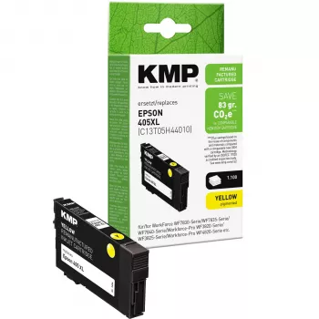 KMP 1656,4009 ühilduv tindikassett kollane Epson T0714 jaoks