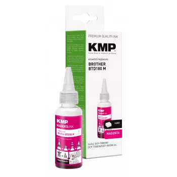 KMP täitevärv Brother BTD180M jaoks, magenta, 50 ml 1555,0006