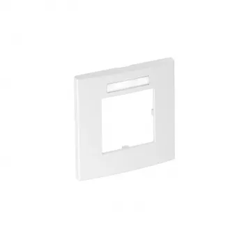 OBO Bettermann AR45-BSF1 RW 1-kohaline kattelaius 84x84mm puhas valge 6119338