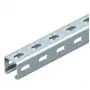 OBO Bettermann MS4141PP03 C-profiiliga siin külgmise perforatsiooniga, 41x41 mm, 3000 mm, eeltsingitud teras 1122500