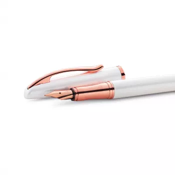 Pelikan Jazz Noble Elegance valge kirjutuskomplekt (täitesulepea ja pastapleea, keskmine nib) 400197471