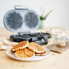 Steba WE 2 topeltvahvliraud, märgutuli, kokkuklapitav, kleepumatu pinnaga, must 183400