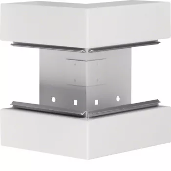 HAGER BRS6517039016 välisnurk BRS kaabelduskanalile 170x68mm, puhtvalge