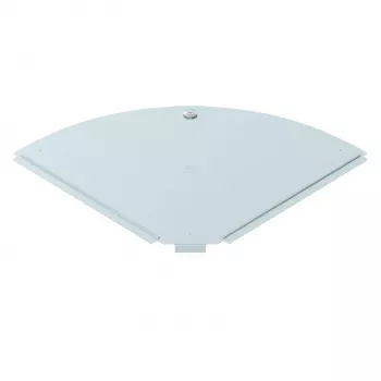 OBO BETTERMANN RBD 90 300 DD kate 90° pöördele, 300 mm laius, teras, riba tsingitud 6036956