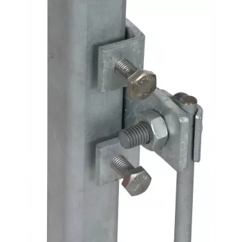 DEHN 372240 ristkinnitusklamber terasprofiilidele 18-35 mm, kuumtsingitud teras