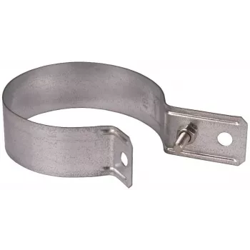 DEHN 420100 vihmaveetoru klamber 100 mm torudele, kuumtsingitud teras, 8-10 mm ümarjuhtmetele
