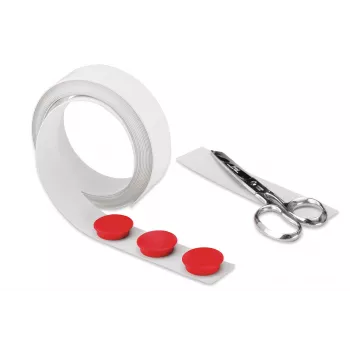 Magnetoplan isekleepuv magnetlint valge 35 mm x 5 m painduv metallriba kinnitamiseks 5705105