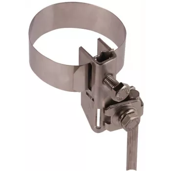 DEHN 540100 Antenni kinnitusklamber mastile ja torule, roostevaba teras, 27-165 mm