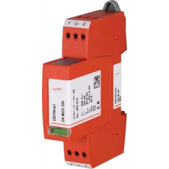 DEHNrail DR M 2P 255 2. tüüpi liigpingepiirik, 2-pooluseline, 255 V AC, 40 kA, DIN-liinile 953200