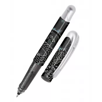 ONLINE Schreibergeräte College Rollerball Pen Black Dragon 0,7 mm sinine tint 12664/3D