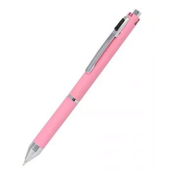 ONLINE 4-värviline pastapliiats Multipen Rose, punane/sinine/must/hall 32075/3D